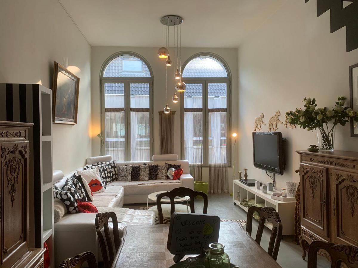 Wellness Loft With Sauna, Jacuzzi, Roof Terrace & Amazing View Apartment Antwerp Exterior photo