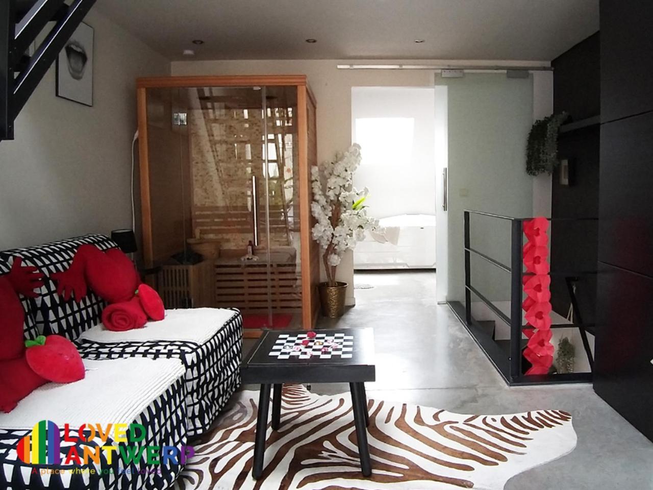 Wellness Loft With Sauna, Jacuzzi, Roof Terrace & Amazing View Apartment Antwerp Exterior photo
