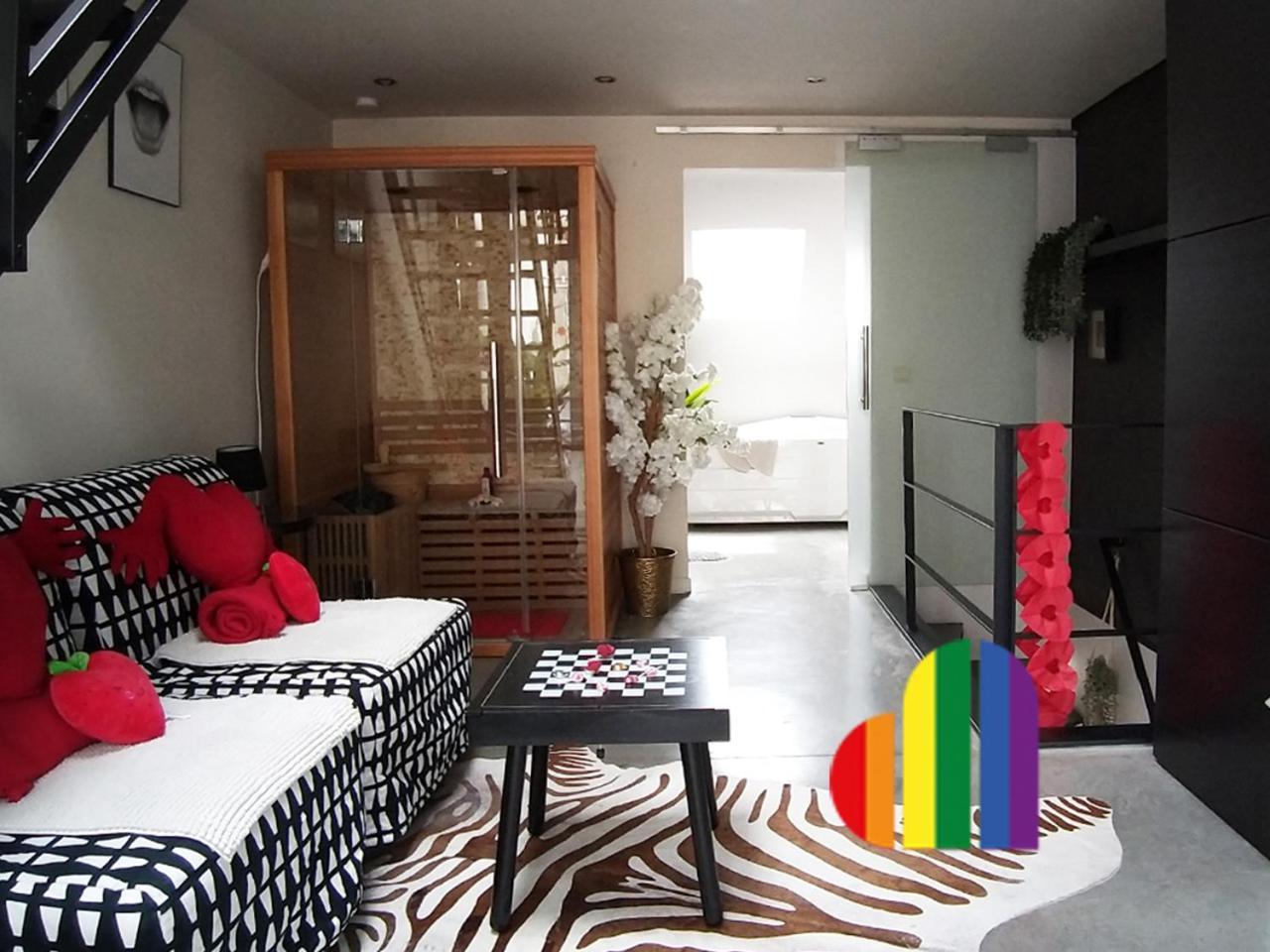 Wellness Loft With Sauna, Jacuzzi, Roof Terrace & Amazing View Apartment Antwerp Exterior photo