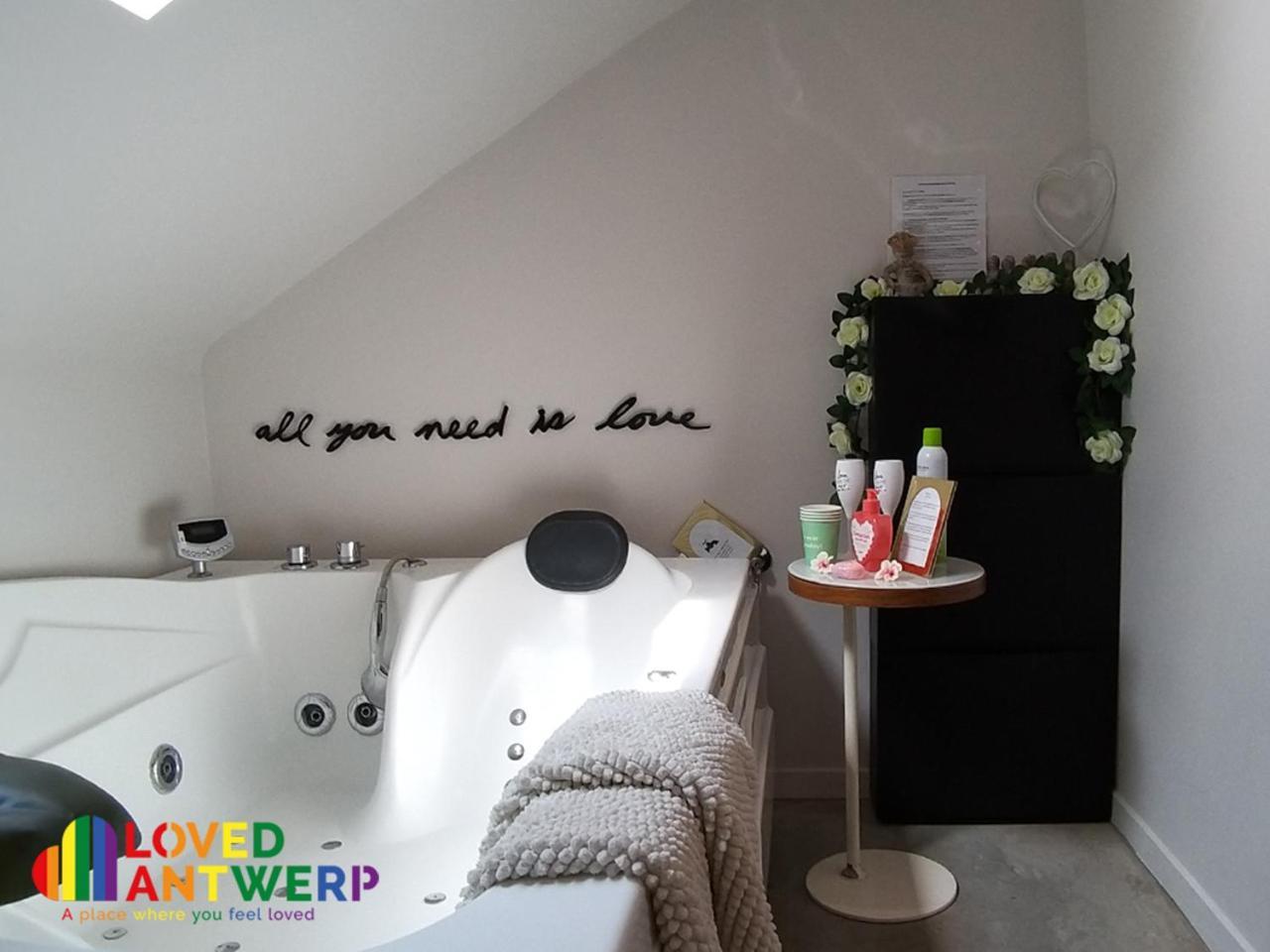 Wellness Loft With Sauna, Jacuzzi, Roof Terrace & Amazing View Apartment Antwerp Exterior photo