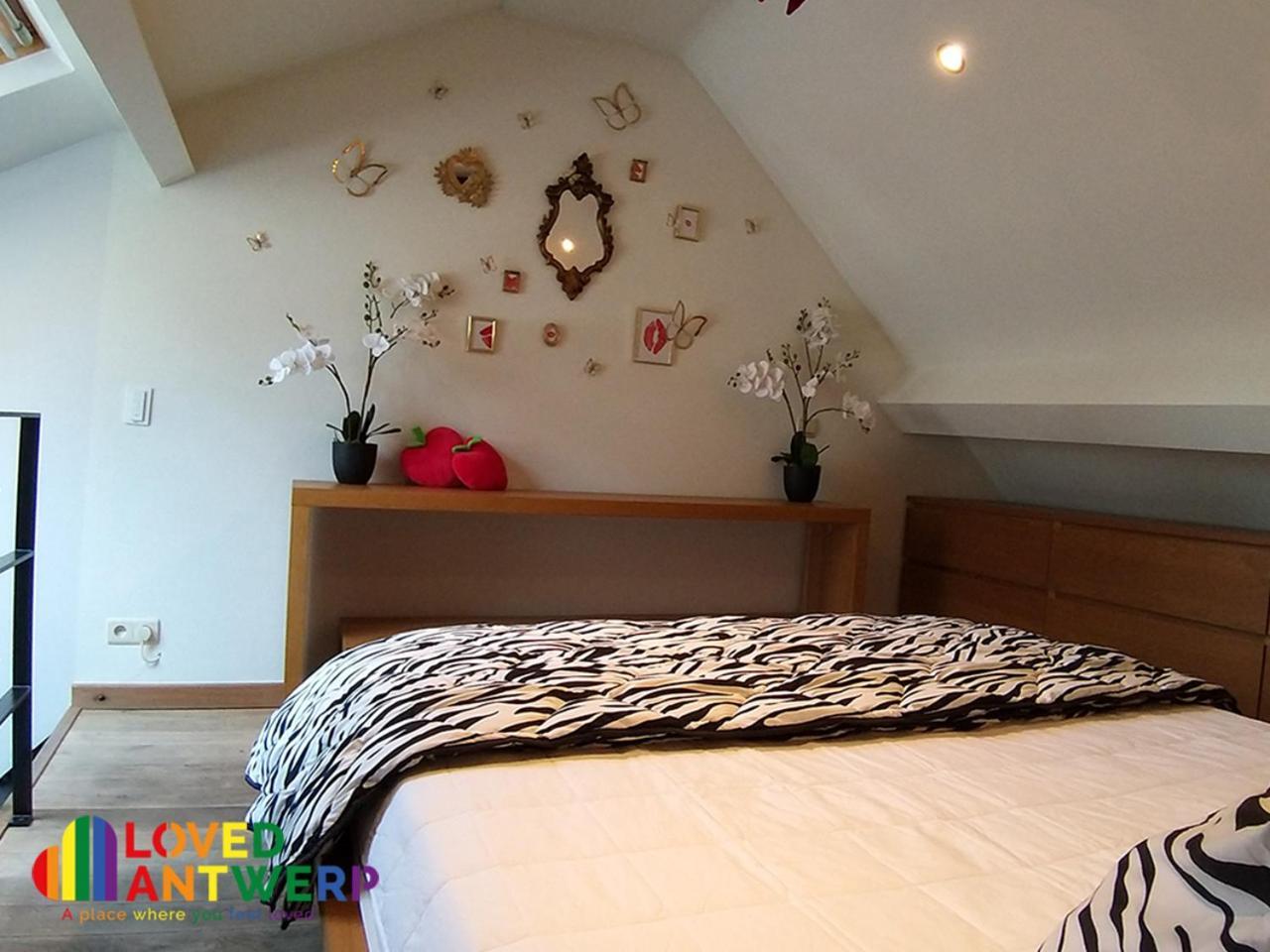 Wellness Loft With Sauna, Jacuzzi, Roof Terrace & Amazing View Apartment Antwerp Exterior photo