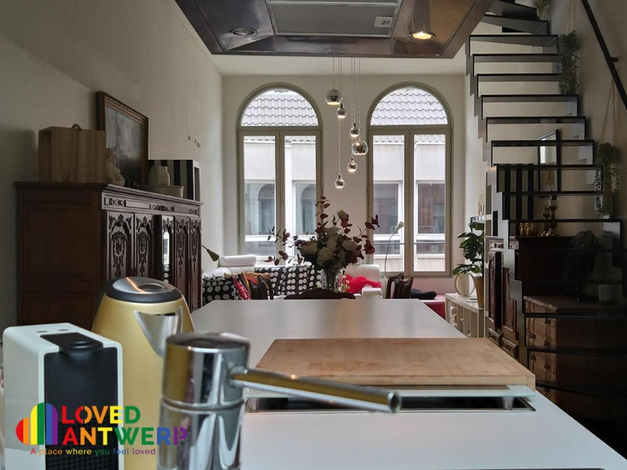 Wellness Loft With Sauna, Jacuzzi, Roof Terrace & Amazing View Apartment Antwerp Exterior photo